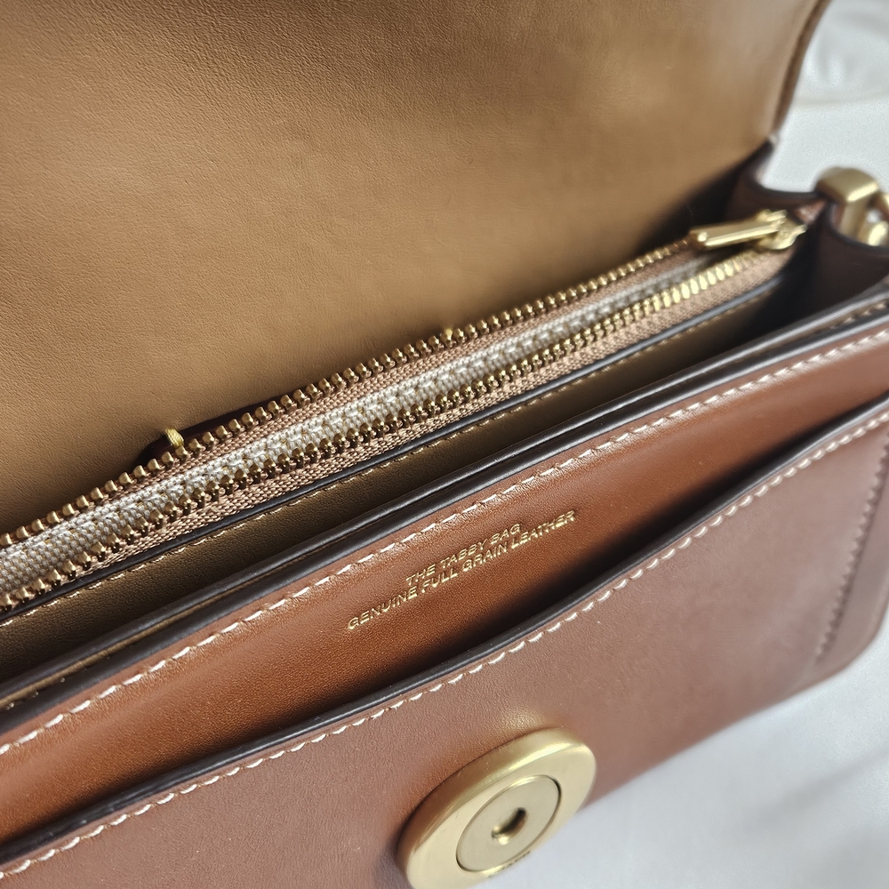 Coach Tabby 20 Shoulder Bag in Tan Brown - Picture 9 of 14